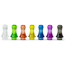 Drip Tip Tall Hat Round Style Transparent 